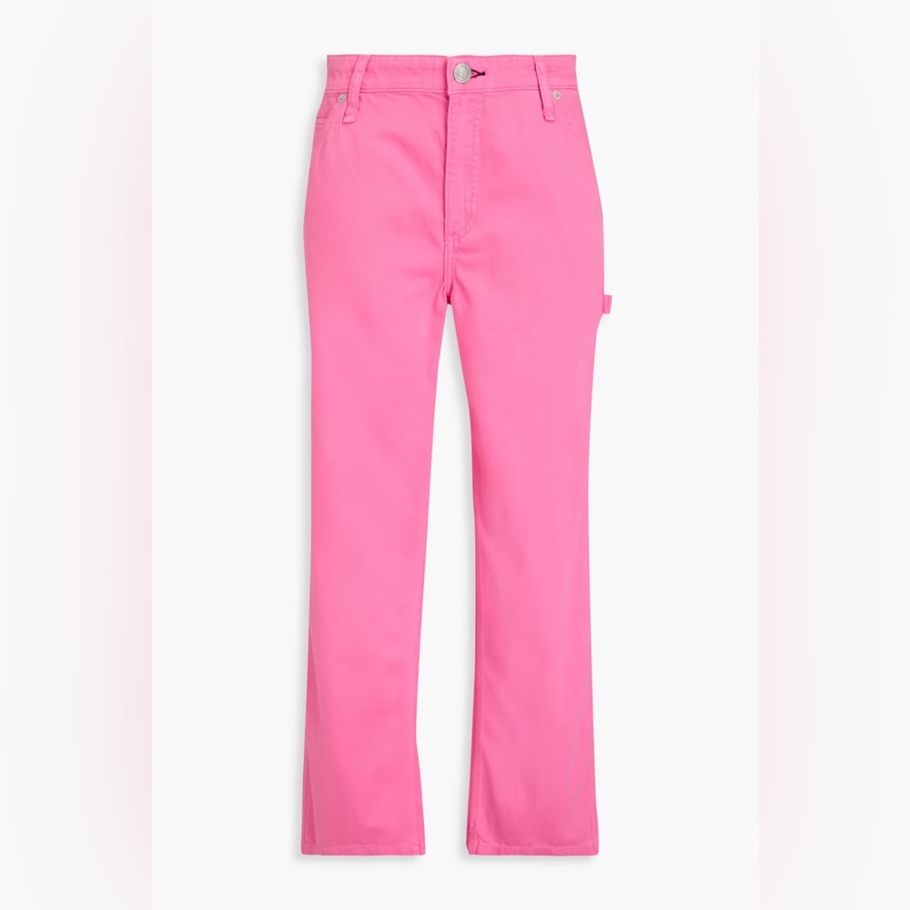 ⭐️ Rag & Bone | Sid Wide-Leg Carpenter “Bright Pink” Jeans Size 26 MSRP $482